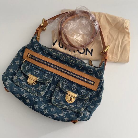 NWOT！Vintage Louis Vuitton Blue Baggy PM - Picture 2 of 9